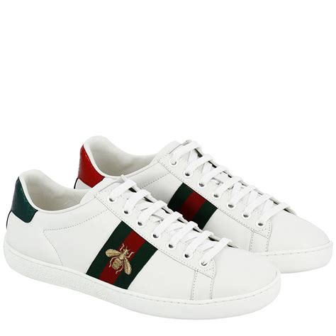 gucci cotton washed sneakers|white sneakers Gucci designer.